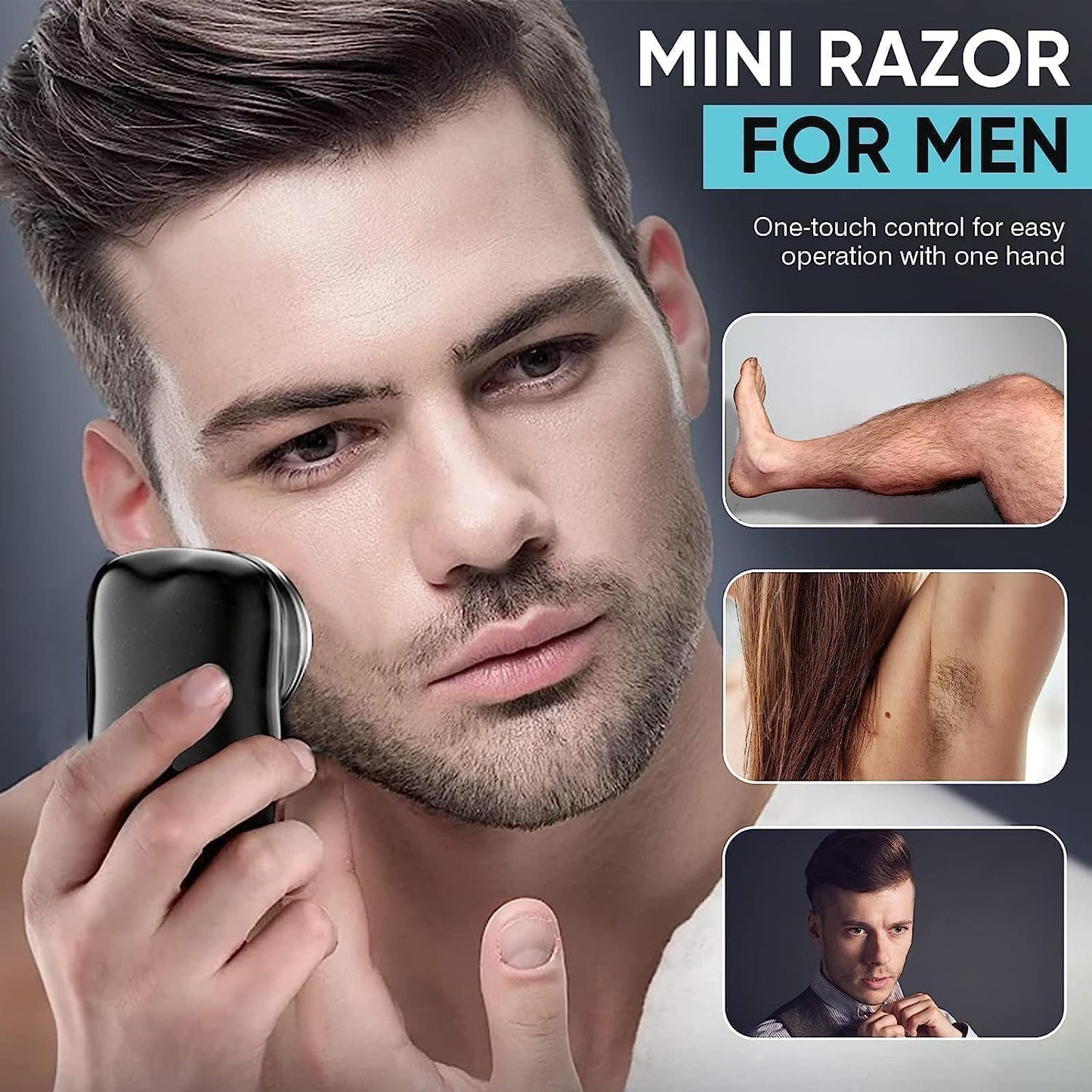 USB MINI PORTABLE ELECTRIC SHAVER