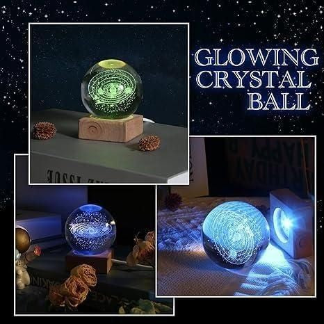 3D CRYSTAL GLOWING BALL