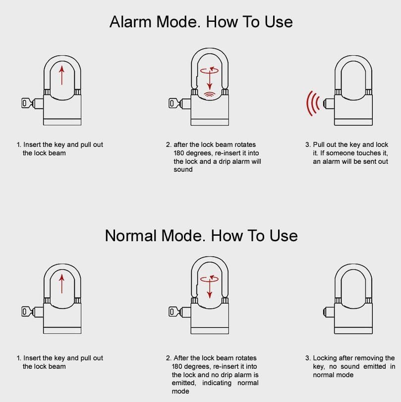 ALARM PAD LOCK