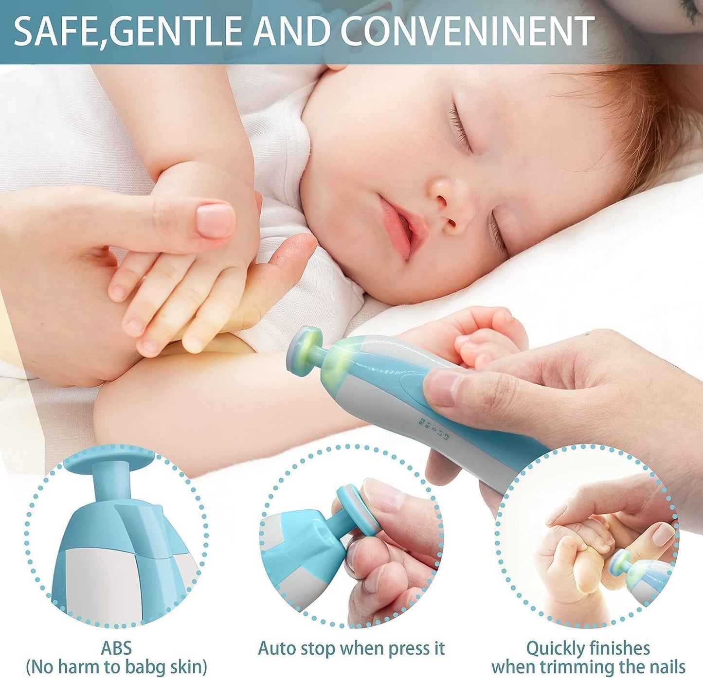 BABY ELECTRICAL NAIL TRIMMER