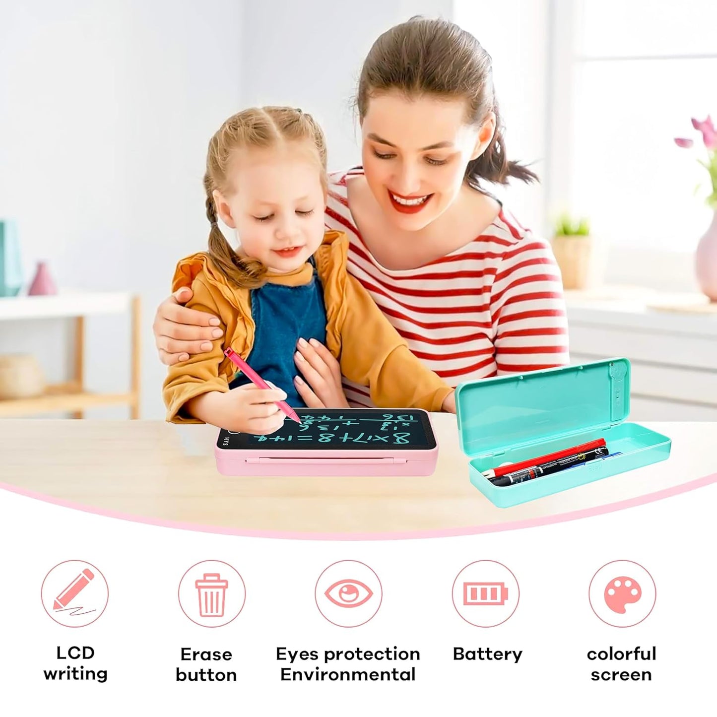 KIDS COMPASS & WRITING TABLET
