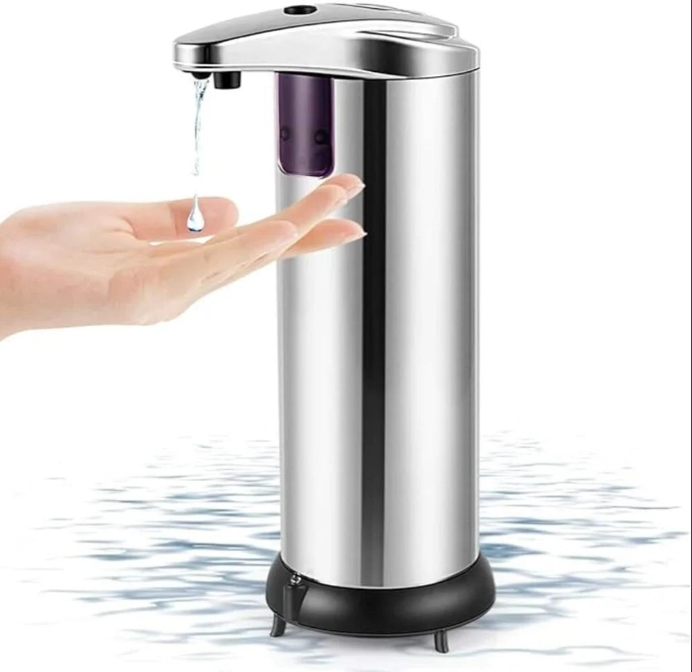 AUTOMATIC TOUCHLESS SOAP DISPENSER STAINLESS STEEL