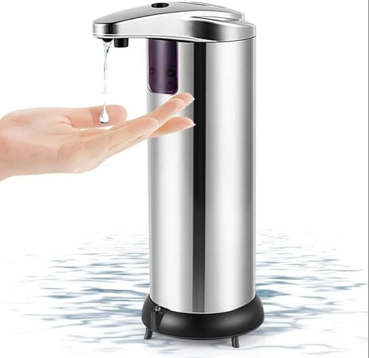 AUTOMATIC TOUCHLESS SOAP DISPENSER STAINLESS STEEL