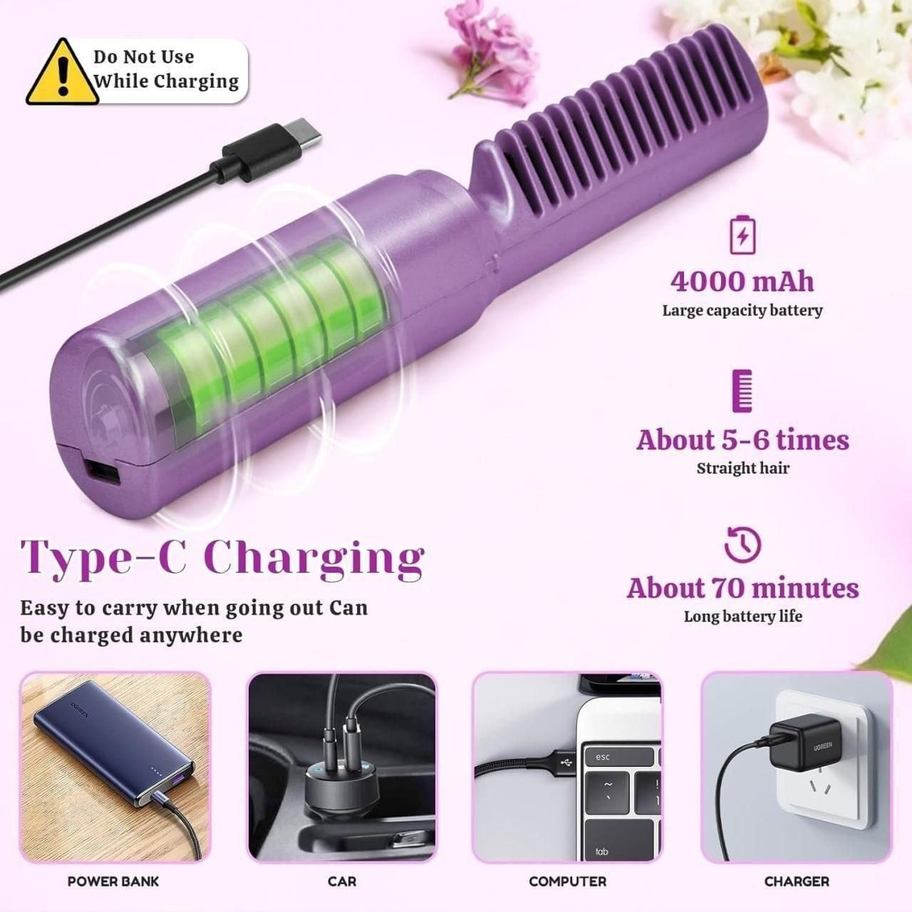 PORTABLE MINI HAIR STRAIGHTENER
