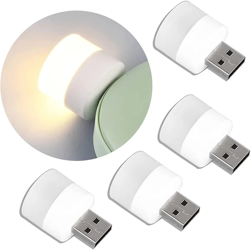 Mini USB Led Light Pack of 6