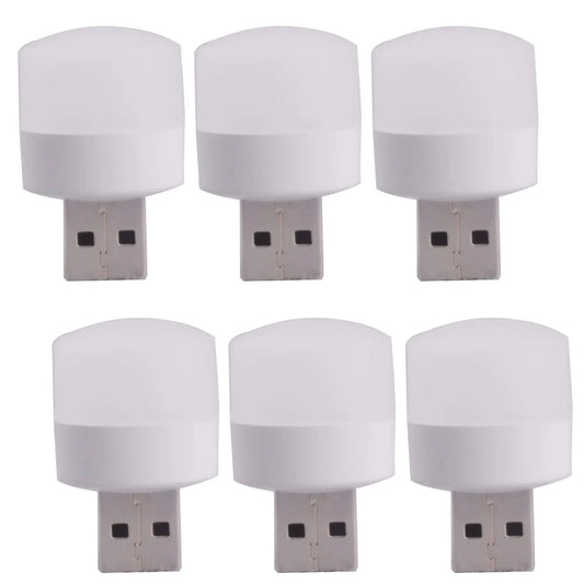 Mini USB Led Light Pack of 6