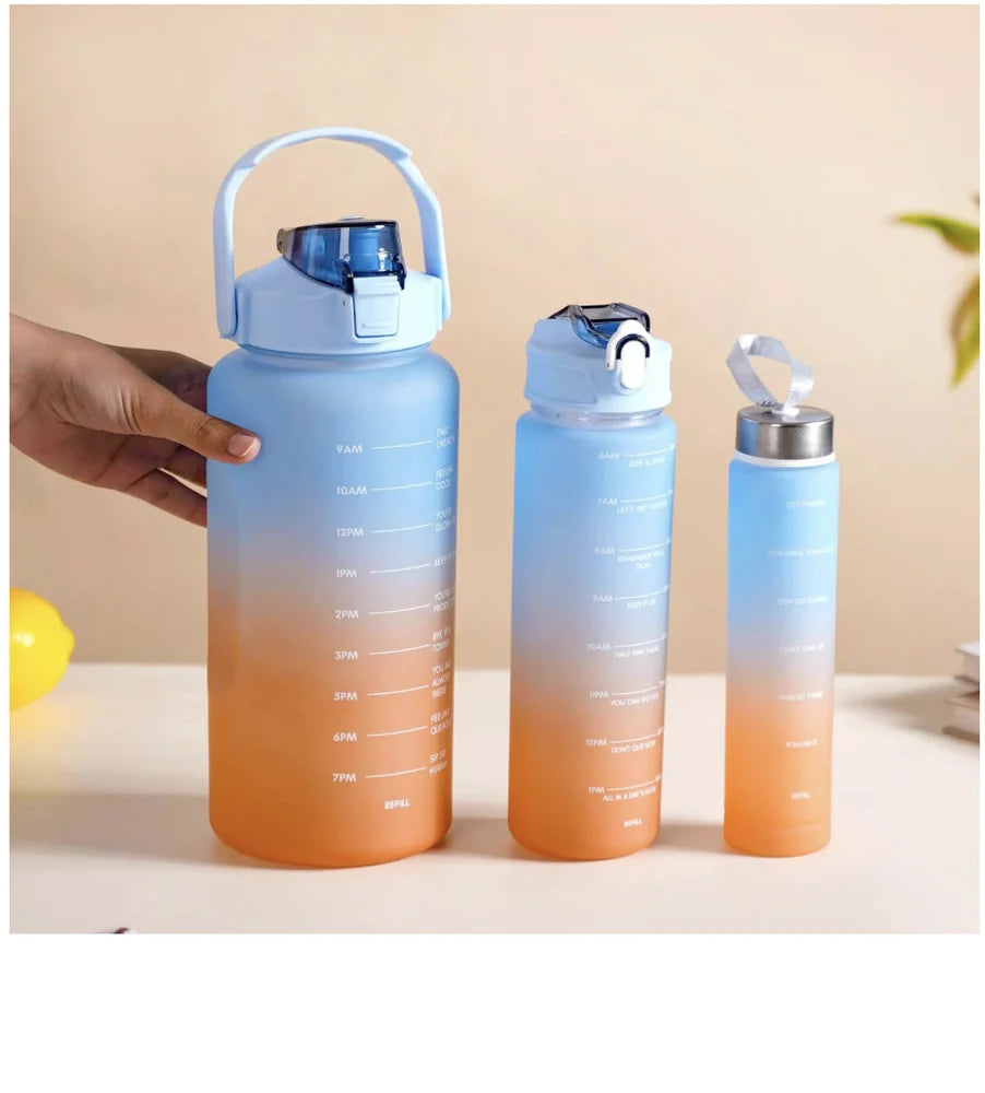 MOTIVATIONAL BOTTLE SET OF 3-S/M/L