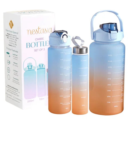 MOTIVATIONAL BOTTLE SET OF 3-S/M/L