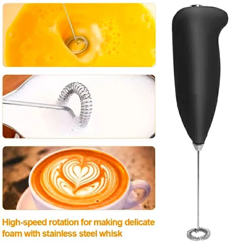 PORTABLE ELECTRIC COFFEE MAKER - MILK BEATER